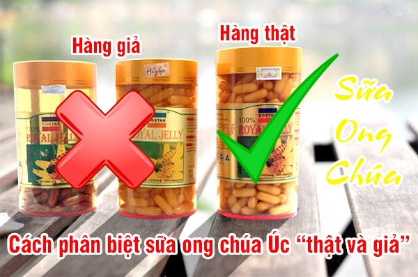 Phân biệt sữa ong chúa thật và giả