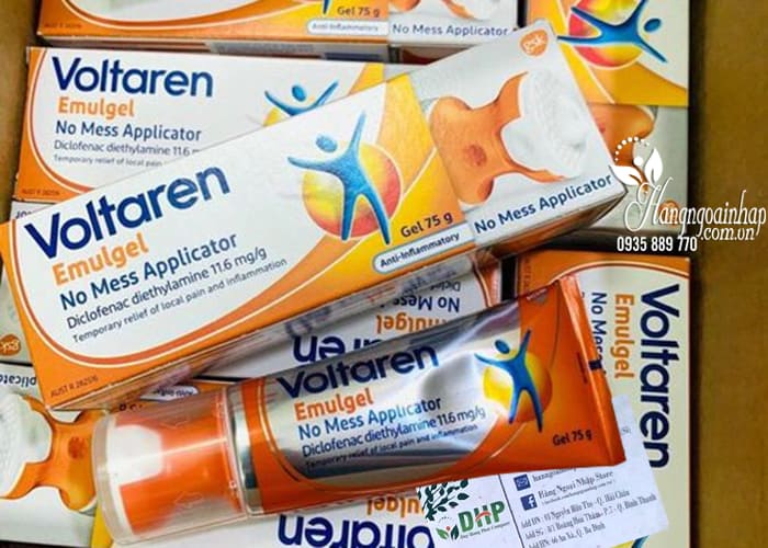 Gel bôi giảm đau xương khớp Voltaren Emulgel 75g Thụy Sĩ 00