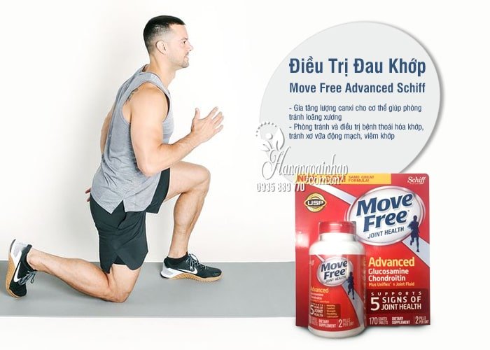 Hỗ trợ xương khớp Move Free Advanced Schiff 170 Viên - Điều Trị Đau Khớp 3 Move Free Advanced Schiff 170 Viên - Điều Trị Đau Khớp 8