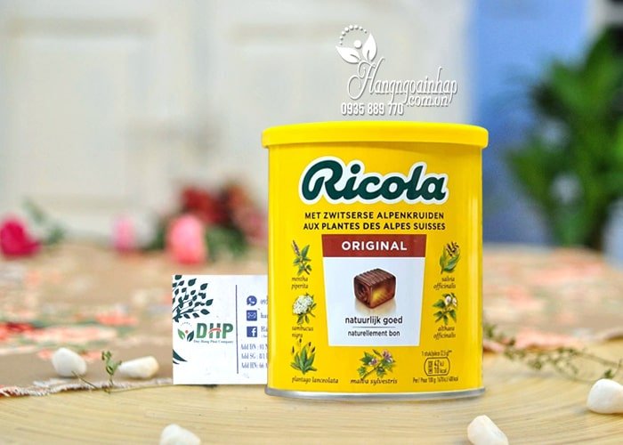 Kẹo ngậm trị ho Ricola Đức 250g Original chính hãng 3 Kẹo ngậm trị ho Ricola Đức 250g Original chính hãng 7