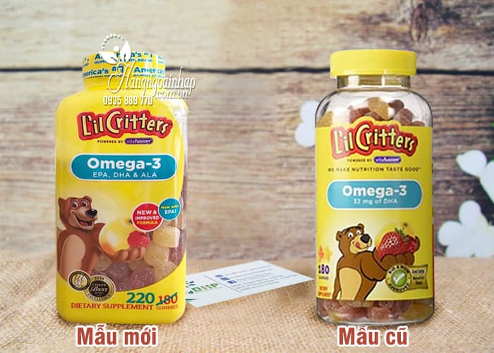 Omega-3 DHA Gummy Fish Kẹo Dẻo Bổ Sung Vitamin Cho Bé 2 Omega-3 DHA Gummy Fish Kẹo Dẻo Bổ Sung Vitamin Cho Bé 1