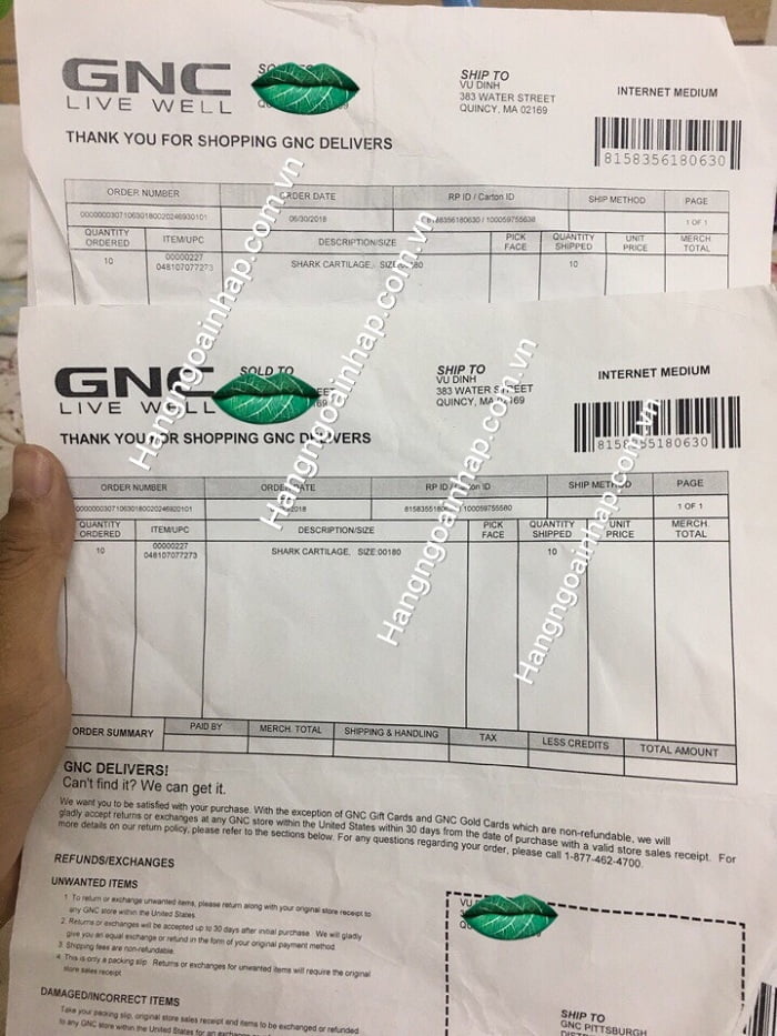 Hỗ trợ xương khớp Sụn Vi Cá GNC Shark Cartilage 750mg 180 Viên Của Mỹ 5 Sụn Vi Cá GNC Shark Cartilage 750mg 180 Viên Của Mỹ 10