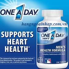 One A Day Men Health Formula - Xuất xứ Mỹ Vitamin