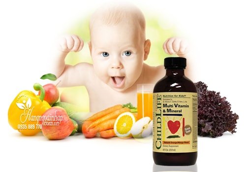 ChildLife Multi Vitamin Mineral Vitamin Tổng Hợp Cho Bé 2 ChildLife Multi & Mineral - Vitamin tổng hợp cho bé