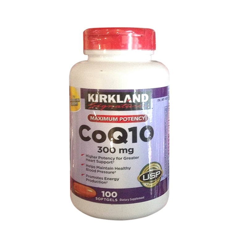 Thực phẩm chức năng CoQ10 300mg Kirkland Của Mỹ - Thuốc Hỗ Trợ Tim Mạch 1 Thực phẩm chức năng CoQ10 300mg Kirkland Của Mỹ - Thuốc Hỗ Trợ Tim Mạch