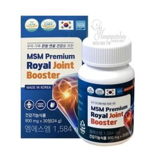 Hỗ trợ xương khớp Bổ khớp MSM Premium Royal Joint Booster của Hàn Quốc