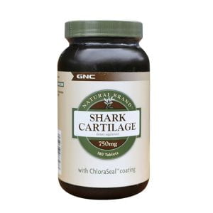 Hỗ trợ xương khớp Sụn Vi Cá GNC Shark Cartilage 750mg 180 Viên Của Mỹ