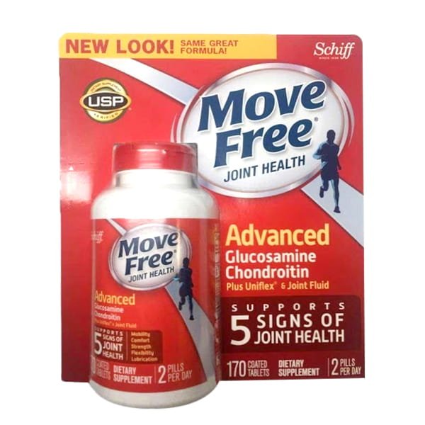 Hỗ trợ xương khớp Move Free Advanced Schiff 170 Viên - Điều Trị Đau Khớp 1 Hỗ trợ xương khớp Move Free Advanced Schiff 170 Viên - Điều Trị Đau Khớp