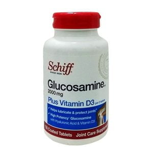 Hỗ trợ xương khớp Schiff Glucosamine 2000mg Plus vitamin D3 150 Viên Của Mỹ