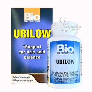 Hỗ trợ xương khớp Viên uống hỗ trợ bệnh gout Urilow Bio Nutrition của Mỹ