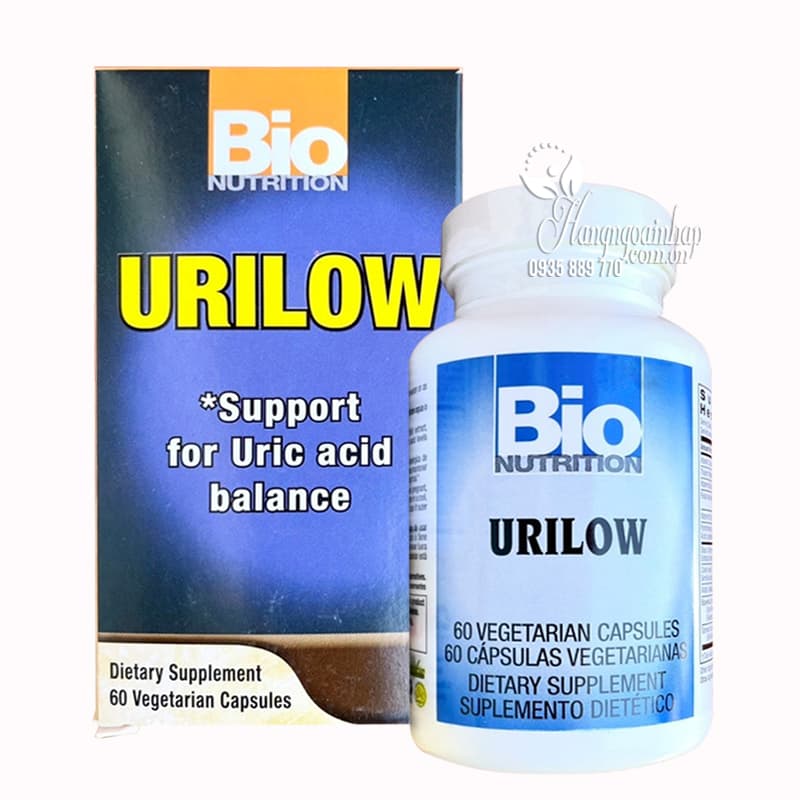 Hỗ trợ xương khớp Viên uống hỗ trợ bệnh gout Urilow Bio Nutrition của Mỹ 1 Hỗ trợ xương khớp Viên uống hỗ trợ bệnh gout Urilow Bio Nutrition của Mỹ