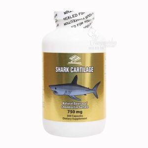 Hỗ trợ xương khớp Viên uống sụn vi cá mập Shark Cartilage 750mg 300v