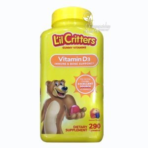 Calcium Gummy Bears With Vitamin D Kẹo Dẻo Bổ Sung Canxi Cho Bé