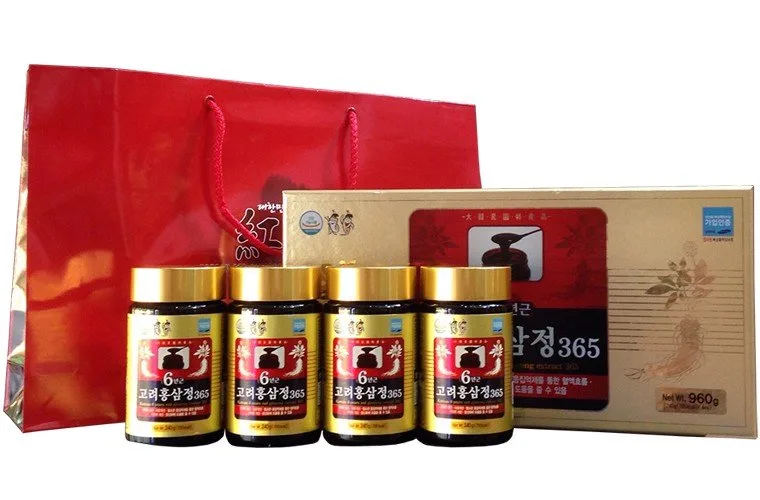 Cao Hồng Sâm 365 xuất xứ Hàn Quốc (4 hộp 240g) giá 990.000₫ 1 Cao Hồng Sâm 365 xuất xứ Hàn Quốc (4 hộp 240g) giá 990.000₫